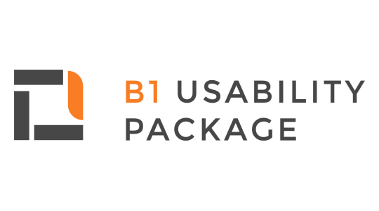 B1 Usability Package